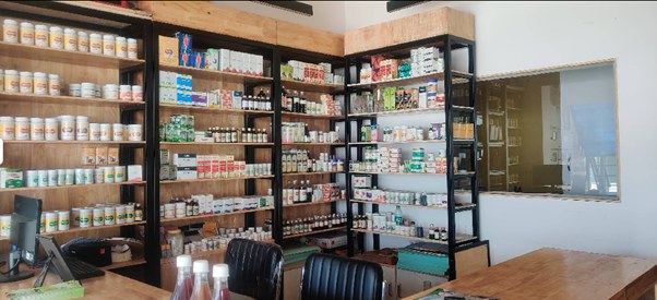 Siddha medicine dispensary at Ariyaan Siddha